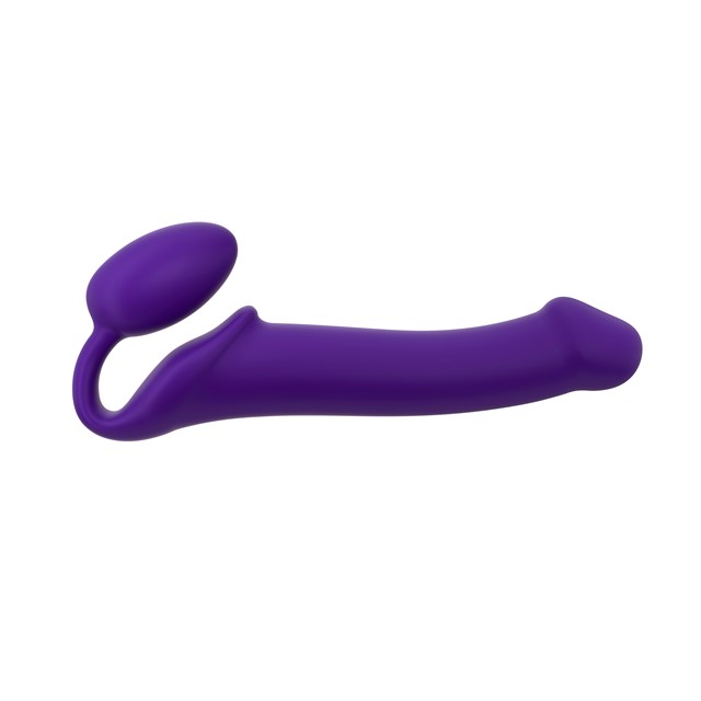 SEMI-REALISTIC BENDABLE STRAP-ON DILDO - Large