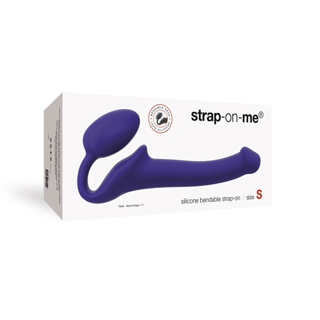 SEMI-REALISTIC BENDABLE STRAP-ON DILDO - Small