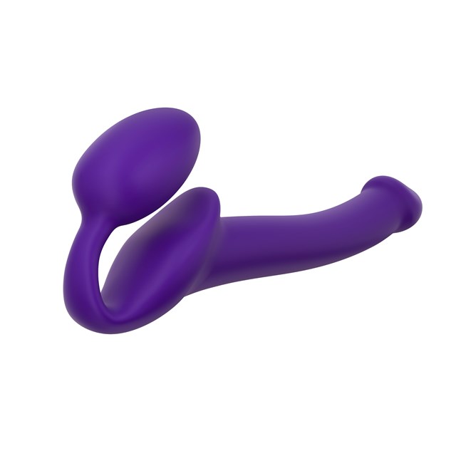 SEMI-REALISTIC BENDABLE STRAP-ON DILDO - Small