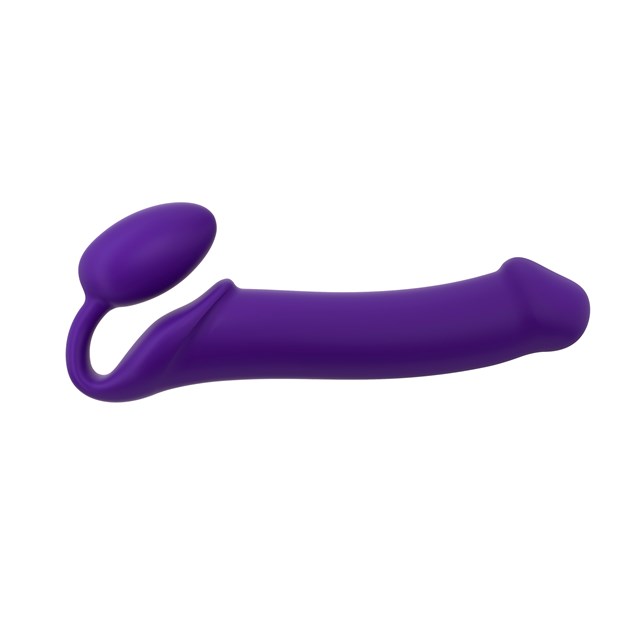 SEMI-REALISTIC BENDABLE STRAP-ON DILDO - XL