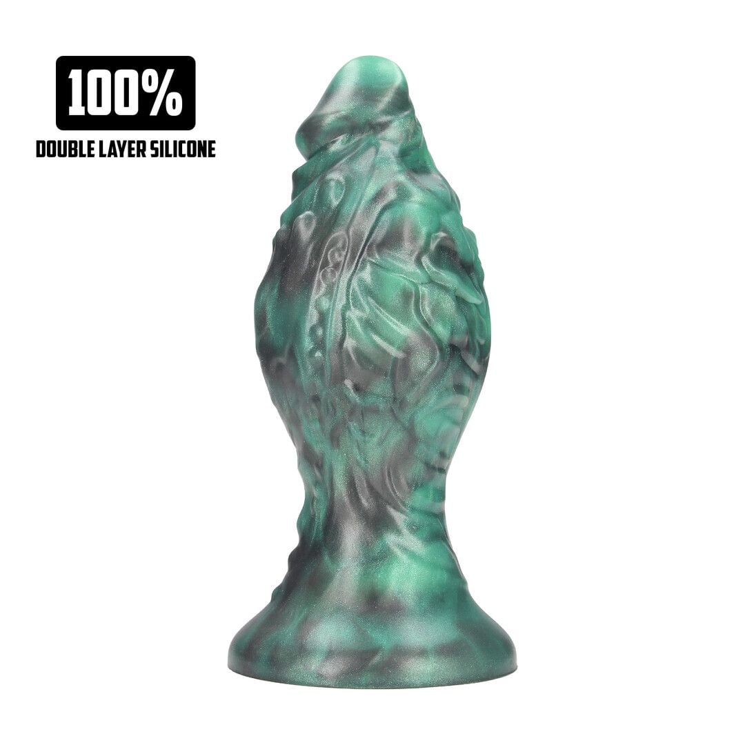 Space Born Egg Plug - Green/Black