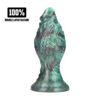 Space Born Egg Plug - Green/black