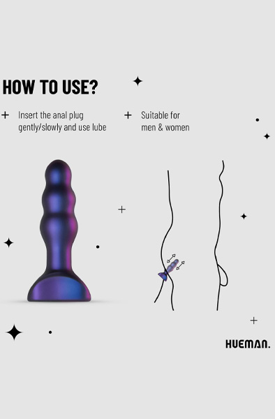 Space Invader Vibrating Butt Plug