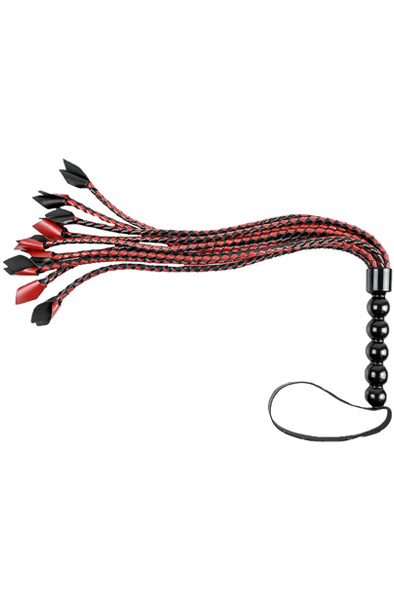 Sportsheets Saffron Braided Flogger 61 cm