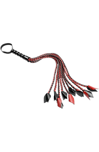 Sportsheets Saffron Braided Flogger 61 cm