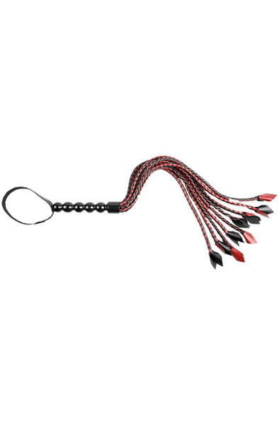 Sportsheets Saffron Braided Flogger 61 cm
