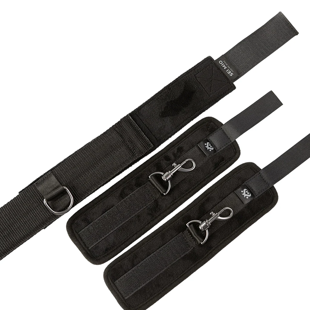 Spread The Love Ankle Spreader Bar With Wrist Cuffs