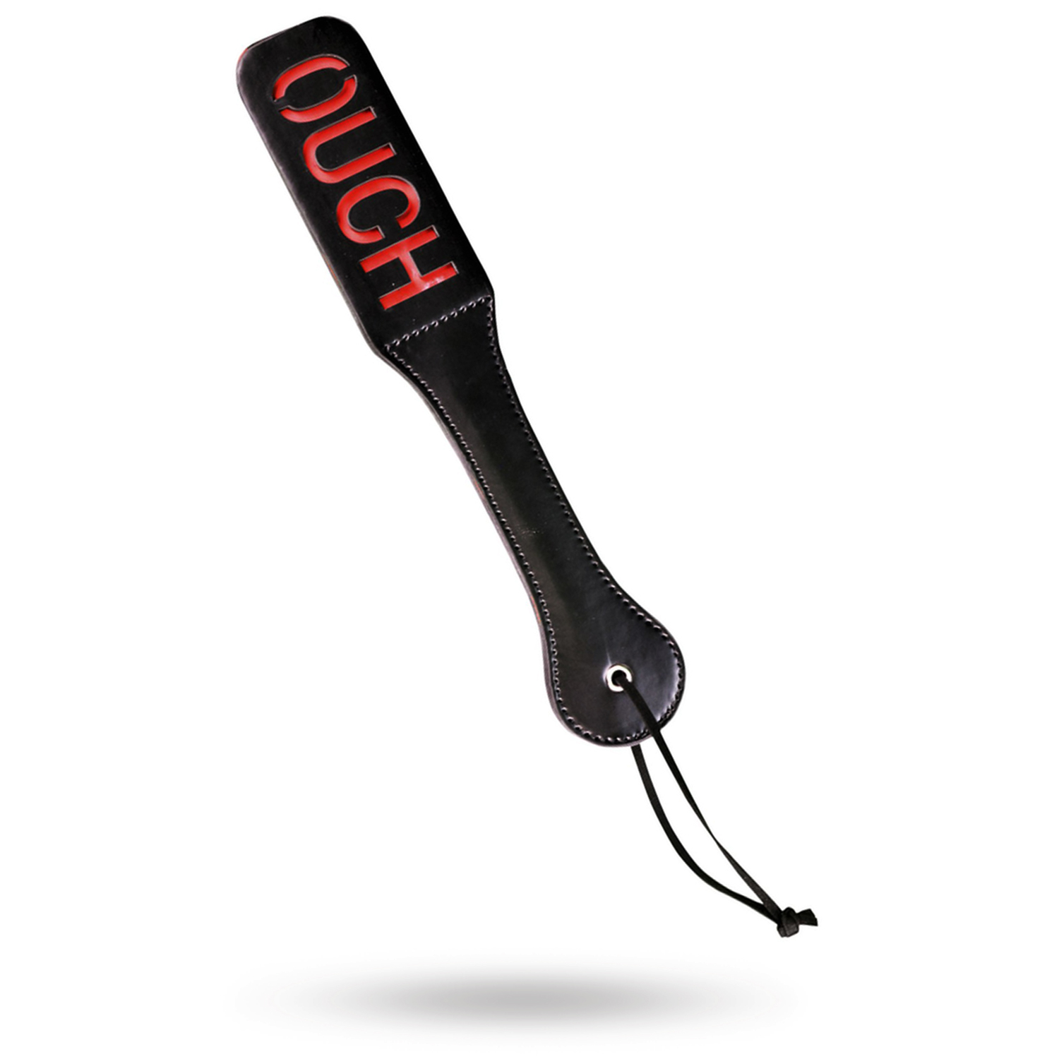 Impression Paddle OUCH - Svart | SEXLEKSAKER - BONDAGE & FETISH - Piska för BDSM | Intimast