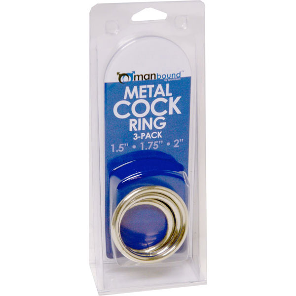 Metal Cock Ring 3 Pack | SEXLEKSAKER - MEST FÖR HONOM - Penisringar | Intimast