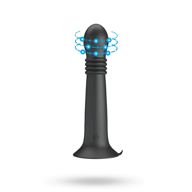 Stellan Thrusting & Rotating Wand Massager 23 cm