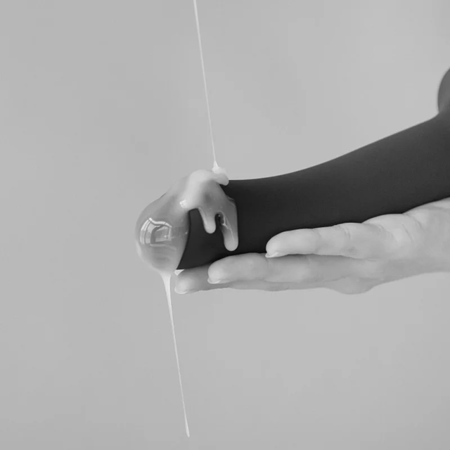 Squirting Dildo Cum Svart - Large