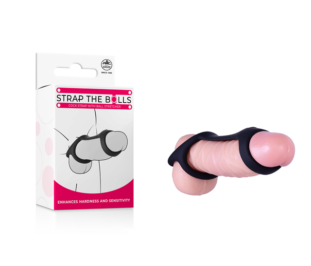 Strap The Balls - Cock Strap With Ball Stretcher