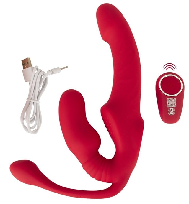 Strapless Strap-on Triple Teaser RC