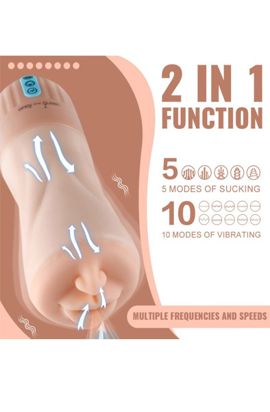 Suckstroker 2.0 Sucking & Vibrating Masturbator