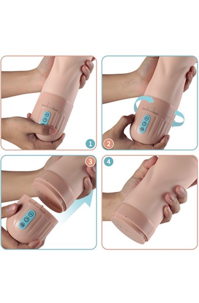 Suckstroker Sucking & Vibrating Masturbator