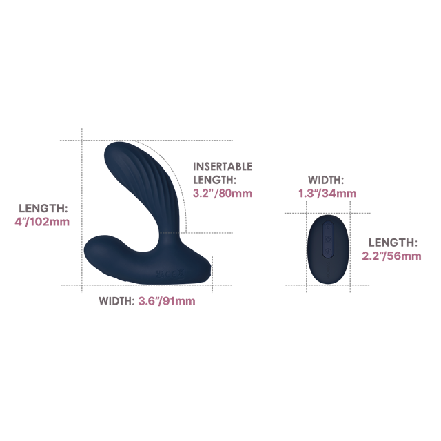 Svakom - Vick Neo 2 Navy Blue