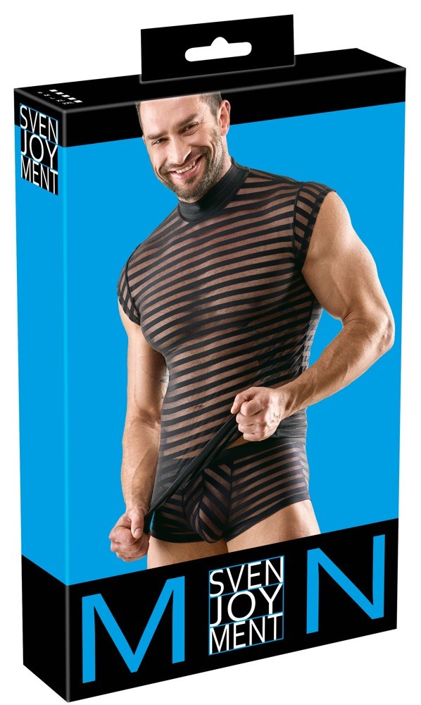 Emphasising Shirt With Horizontal Stripes