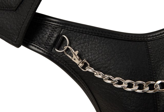 Mens Tight-fitting Thong Black