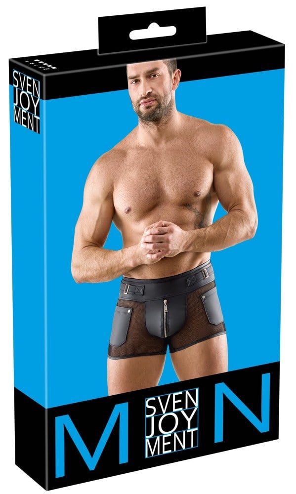 Pants Matte Look Black
