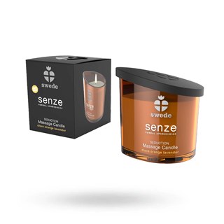 Senze Seduction Massageljus - Clove Orange Lavender