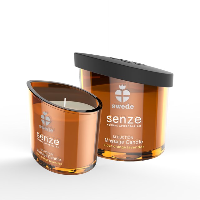 Senze Seduction Massageljus - Clove Orange Lavender