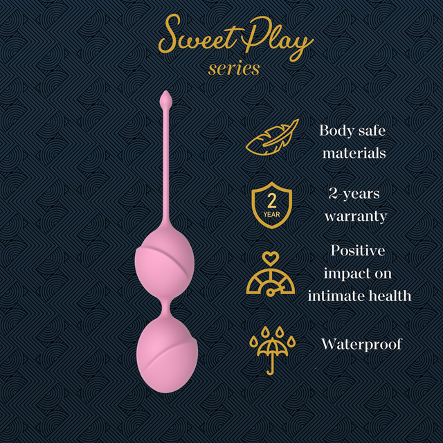 Sweet Play Kegel Ball Pink