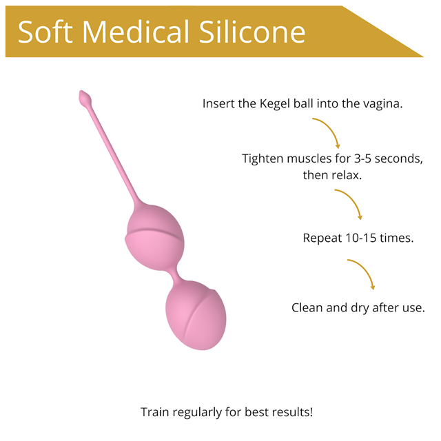 Sweet Play Kegel Ball Pink