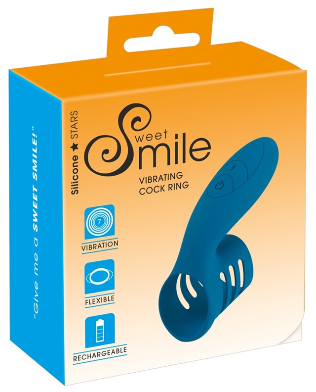 Vibrating Cock Ring Blue