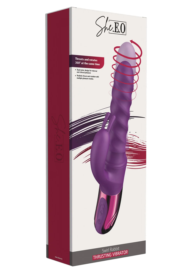 Swirl Rabbit Vibrator