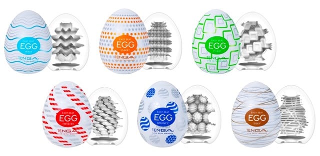 Tenga Egg Variety Standard – Pack of 6