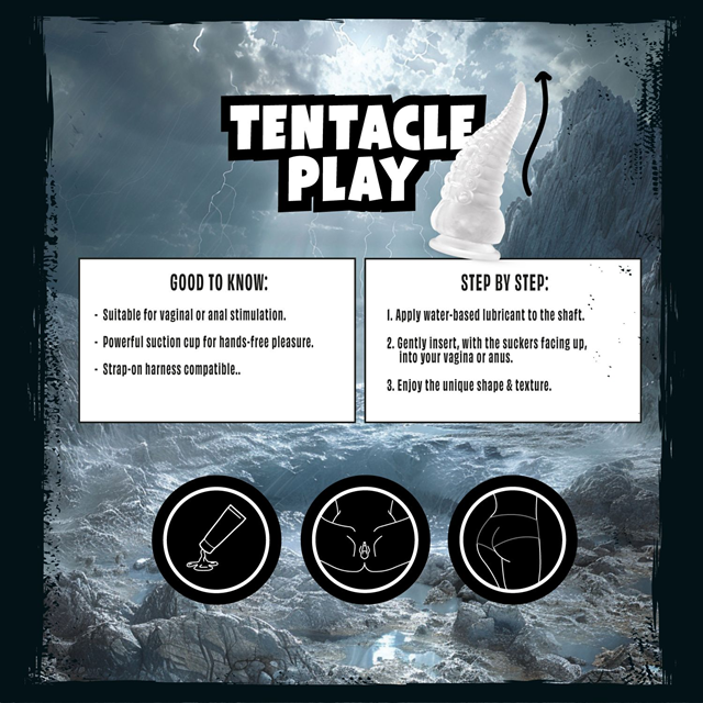 Tentacle Play Jelly Dildo 22 cm