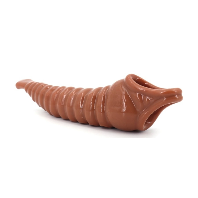 Tentik Vibrating Penis Sleeve 22 cm