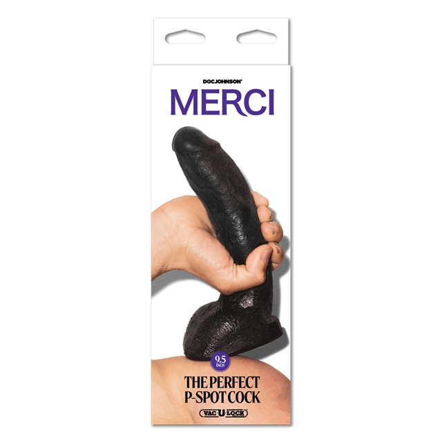 The Perfect P-Spot Cock 24 cm - Svart