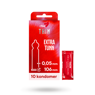 Thin - Tunn Kondom - 10 Pack