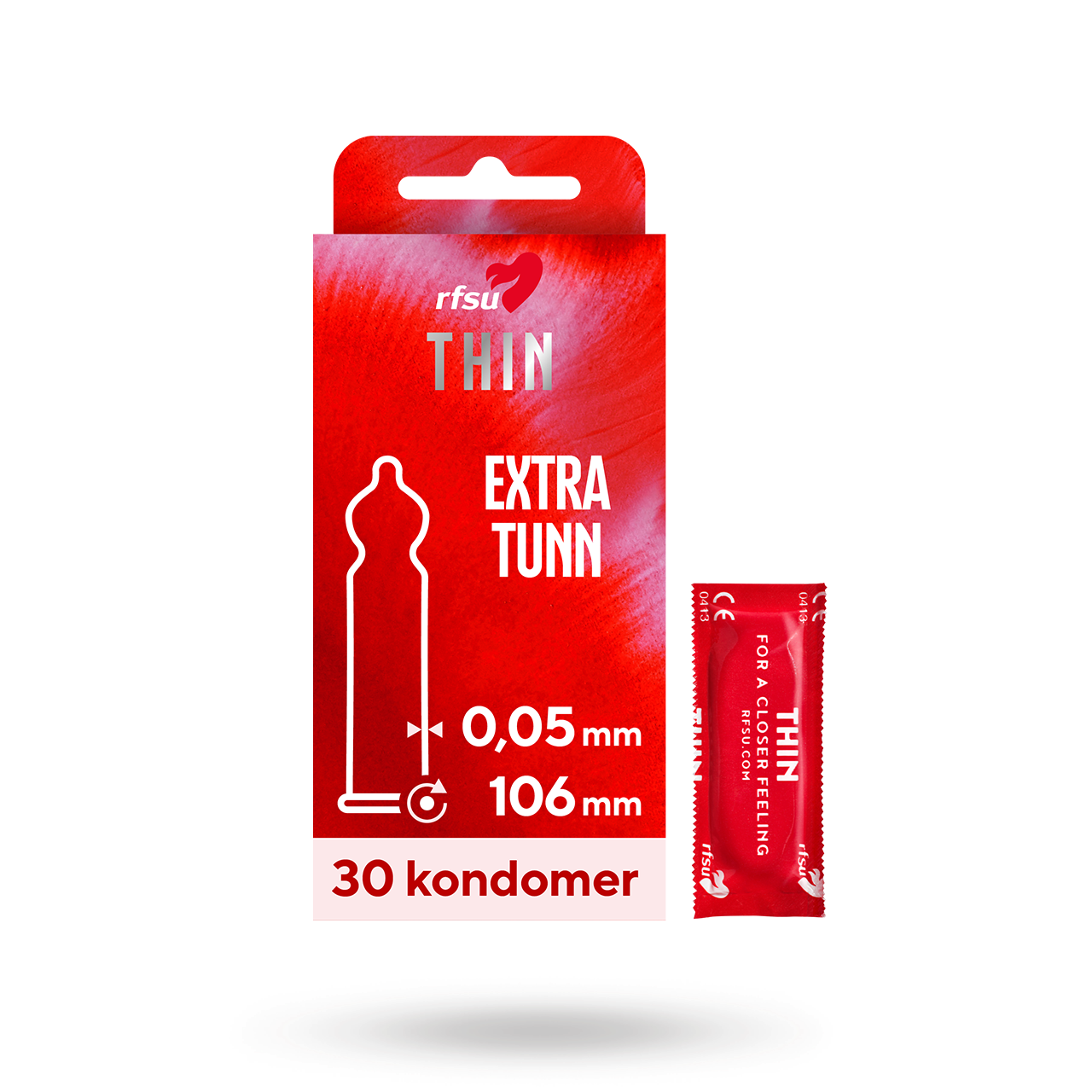 Thin - Tunn Kondom - 30 Pack