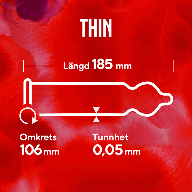 Thin - Tunn Kondom - 30 Pack