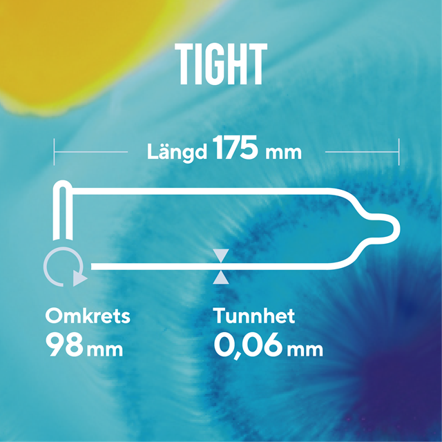 Tight - Kondom Med Tajt Passform - 10 pack