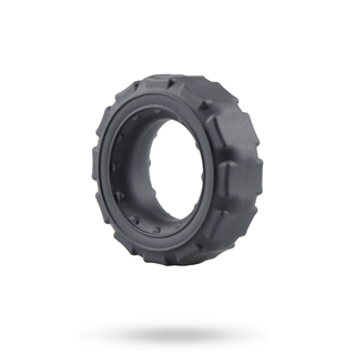 Tire Silicone Cock Ring Black