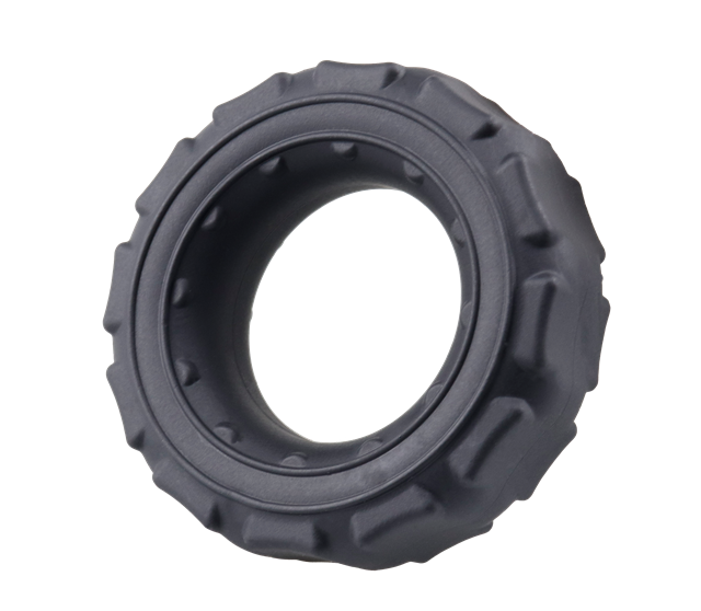 Tire Silicone Cock Ring Black