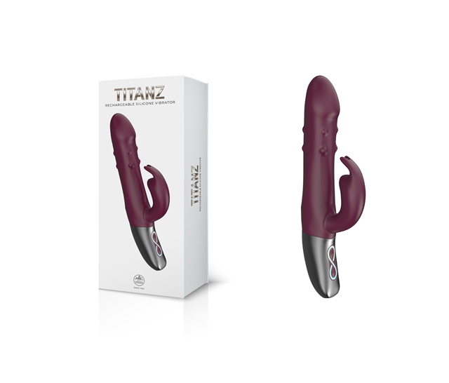 Titanz G-Spot Silicone Rabbit Vibrator