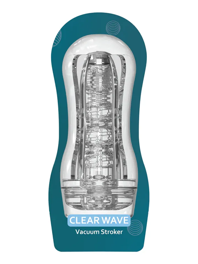 Clear Wave Vacuum Stroker
