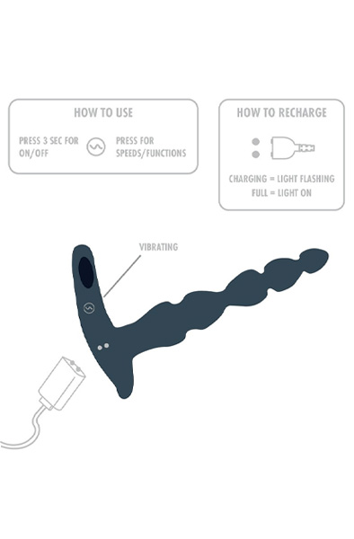 Elixer Vibrating Double Penetrator