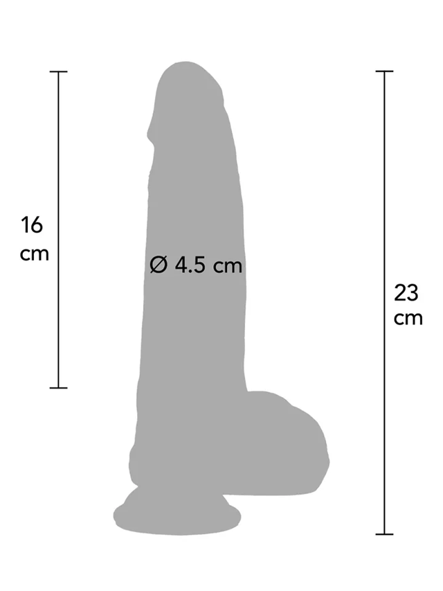 Ultra Realistic Dildo Silicone 18 cm