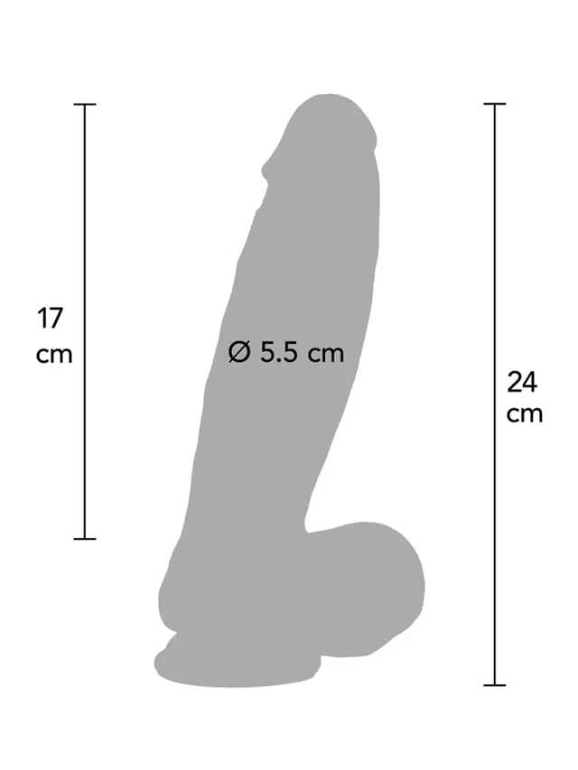 Ultra Realistic Dildo Silicone 22 cm