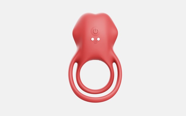 VibeTongue Cock Ring - 10 vibrations