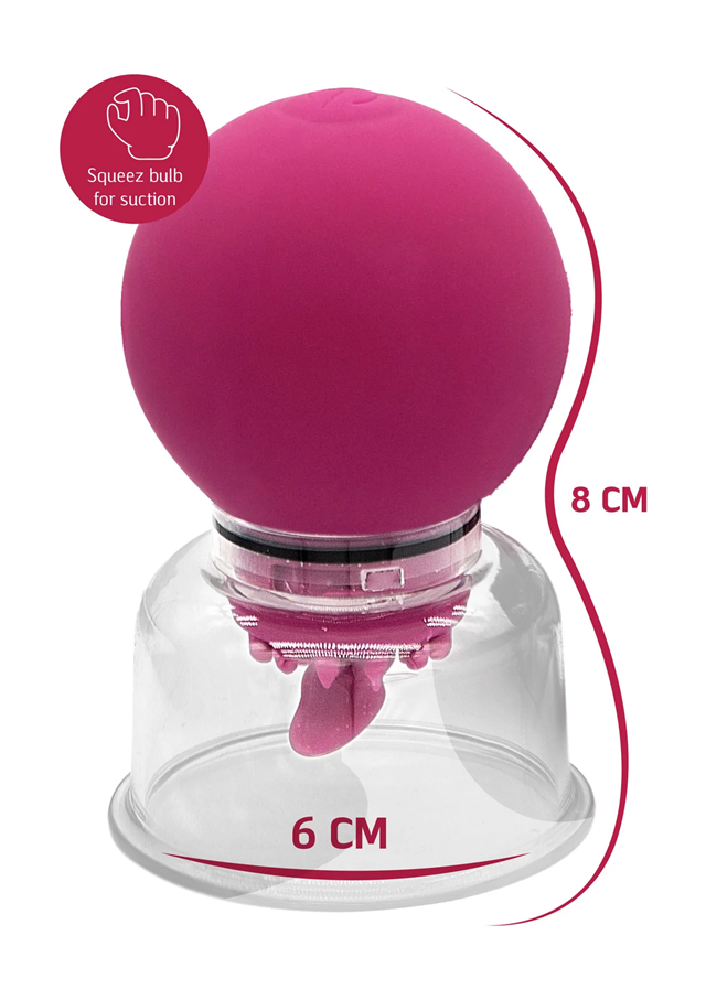 Vibrating & Rotating Nipple & Clitoral Pump