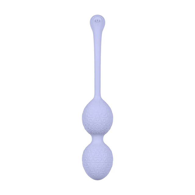Vibrating Bead Kegel with Remote Control - Lavender