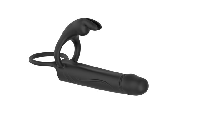 10x Vibrating Clit Stimulating Silicone Penetrator