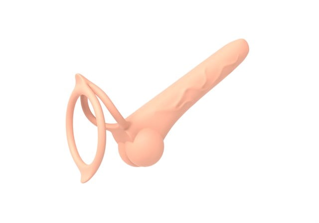 10x Vibrating Double Silicone Penetrator