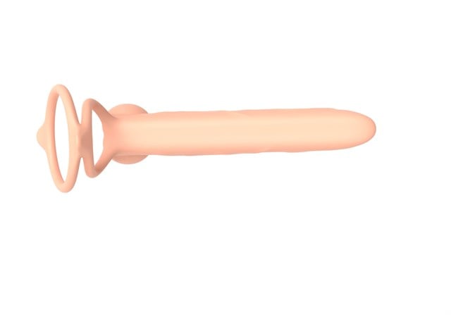 10x Vibrating Double Silicone Penetrator